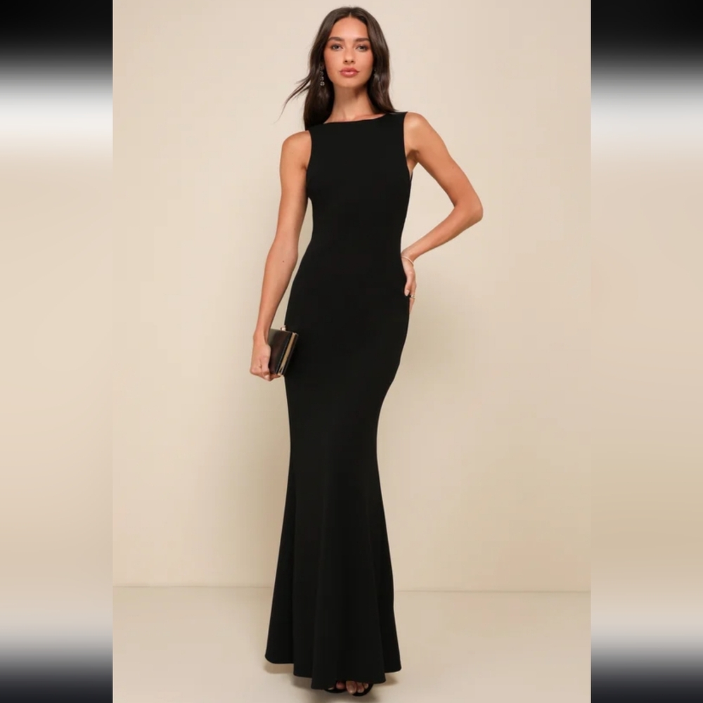 Lulus Black Maxi Dress